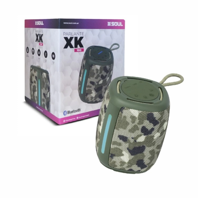 Parlante Soul PLT-XK100CA Camuflado Art.164-72292